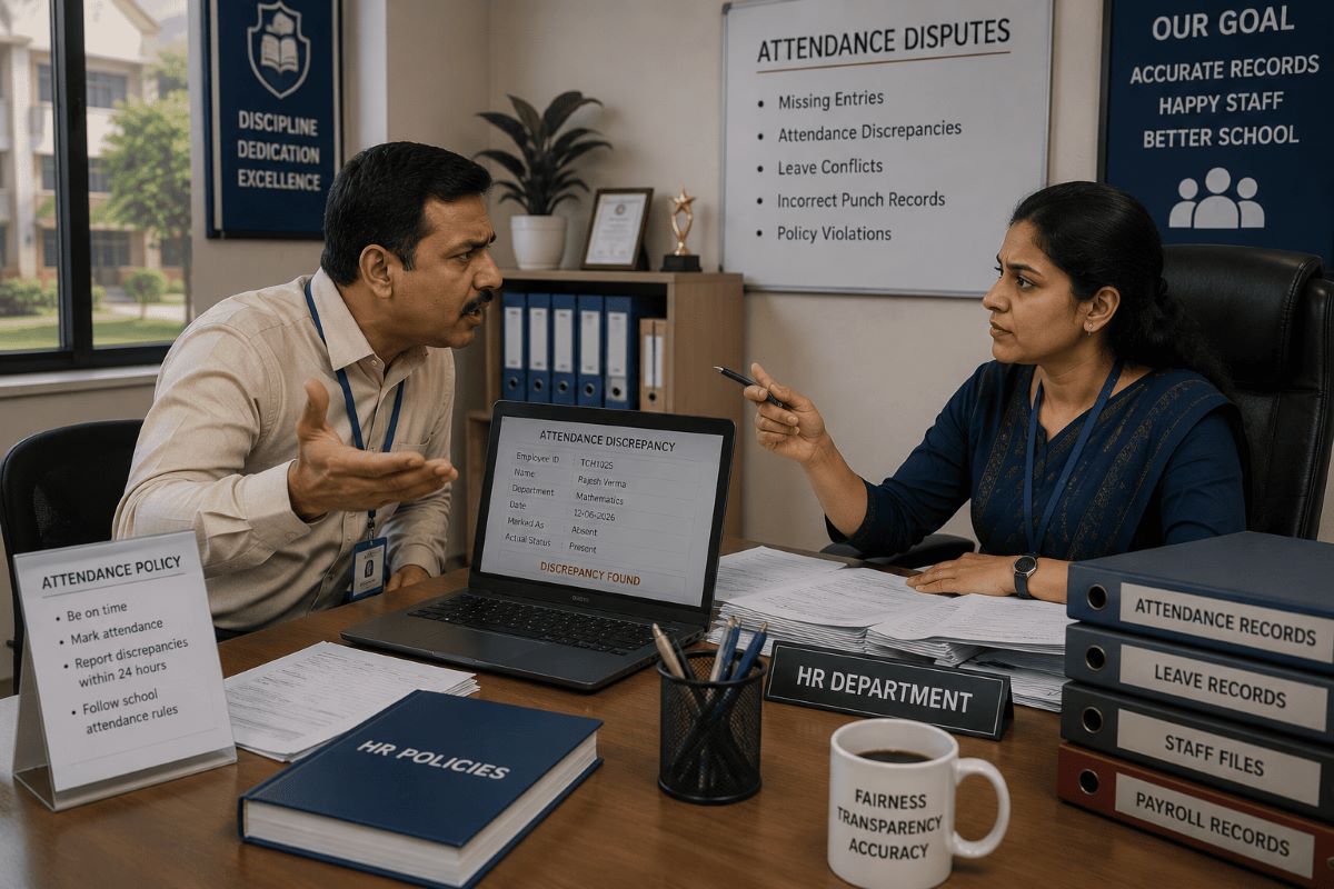 Attendance Disputes and Record Management