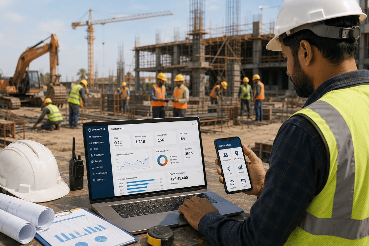 Attendance Management System for Construction Companies
