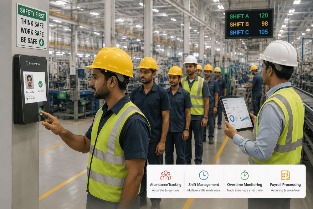 Manufacturing workforce visibility dashboard