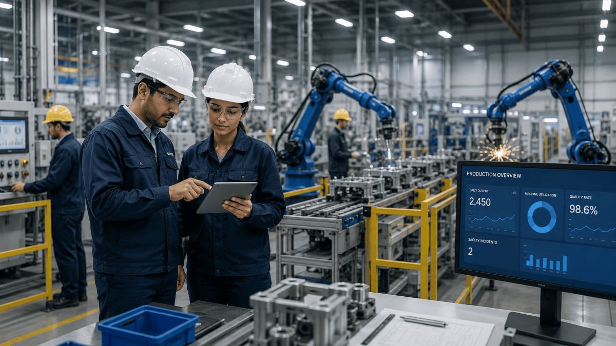 Attendance and payroll software for factories and manufacturing units