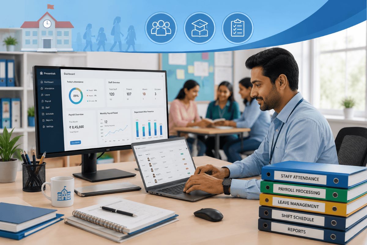 Attendance and payroll software for schools and educational institutions