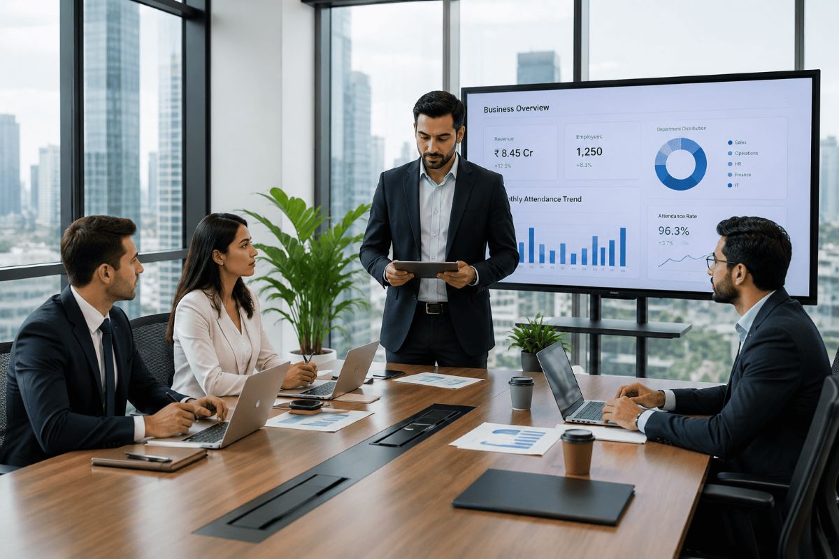 Attendance and payroll software for offices and corporate businesses