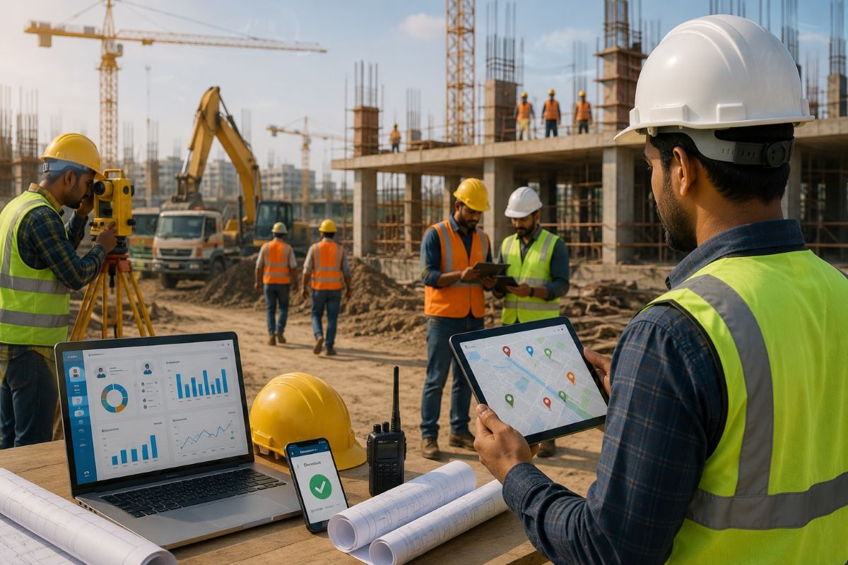 Geofencing Attendance for Construction Projects