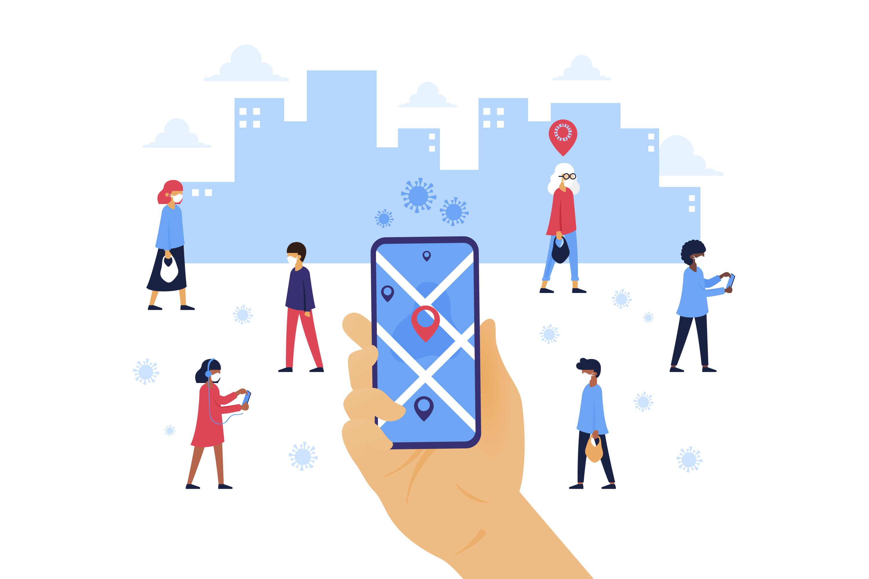 GPS based mobile attendance app for employee location tracking