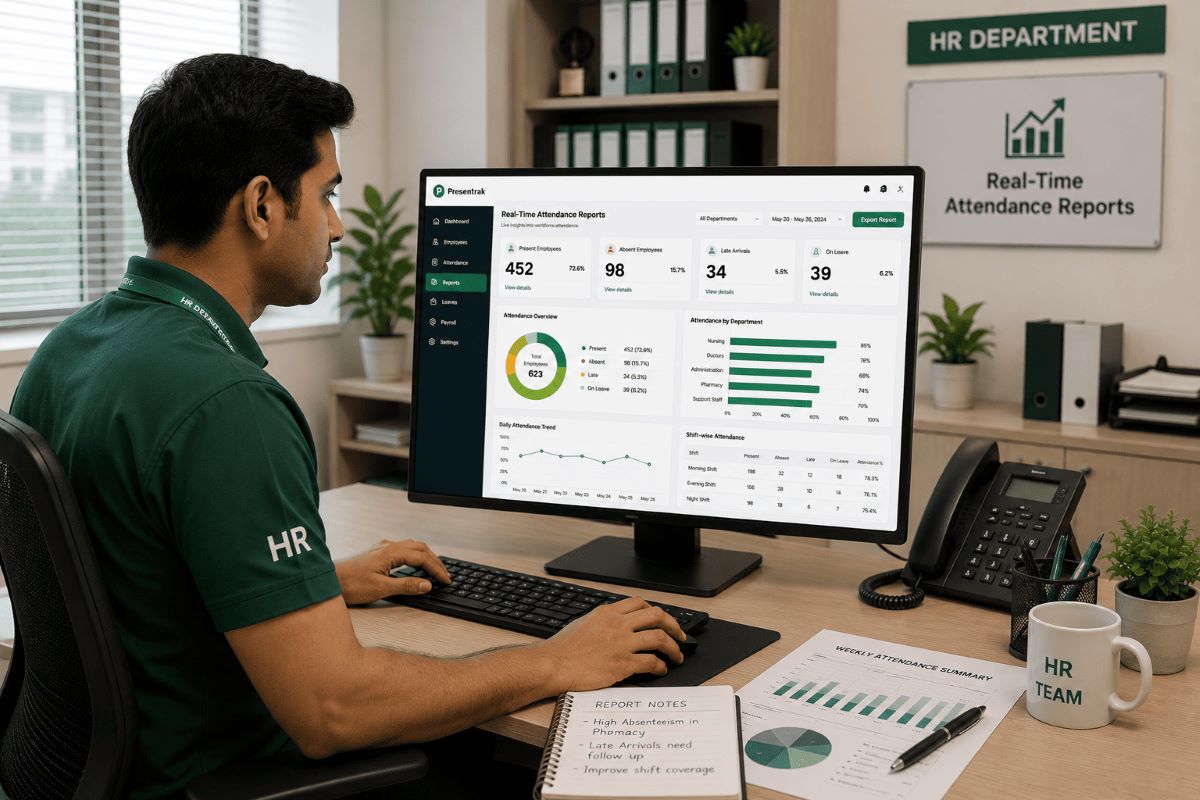 Real-Time Attendance Reports
