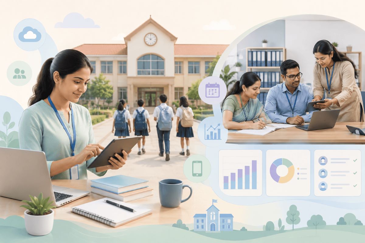 Digital workforce management in schools