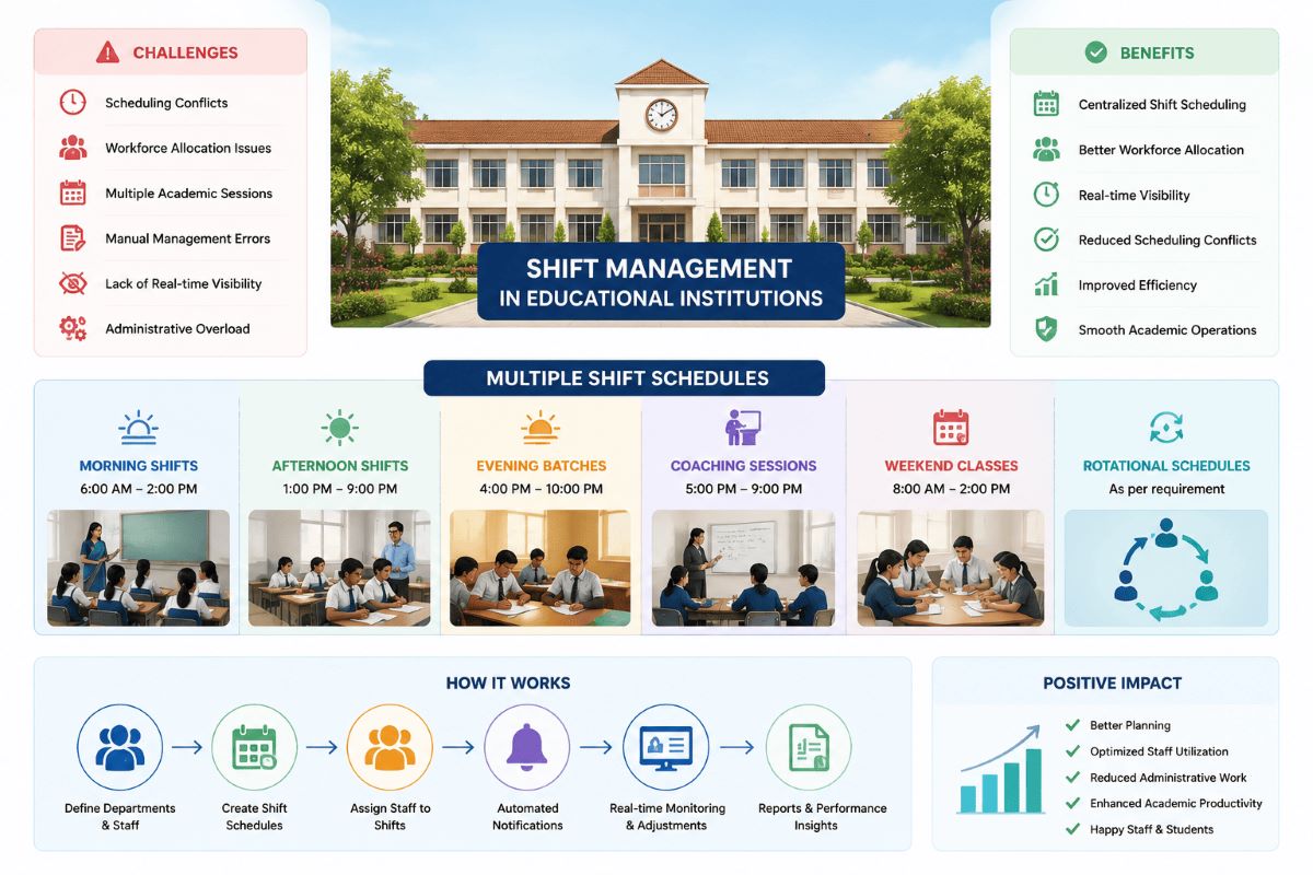 Shift Management in Educational Institutions