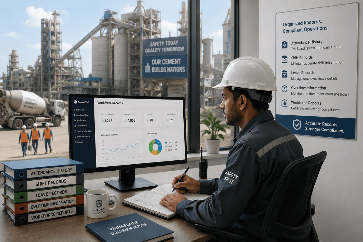 Workforce documentation and attendance records management